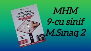 MHM 9-cu sinif buraxılış imthanı sınaq kitabı. Mövzu sınağı 2