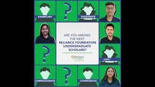 Hello Students! Visit Our Website for the Results of Reliance Foundation Undergraduate Scholarships