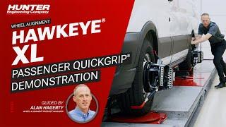 HawkEye® XL Aligner Passenger QuickGrip® Adaptor Demonstration