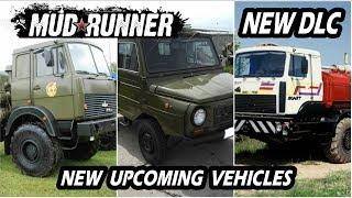 Spinitires Mudrunner New DLC Upcoming new Vehicles | Photos + mod Reference