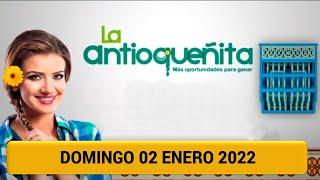 Resultado ANTIOQUEÑITA 1 del Domingo 02 de enero de 2022 