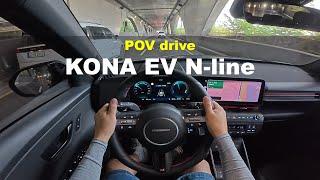 2025 Hyundai KONA EV N-Line POV drive