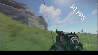 30 fps Motion Blur in Rust