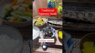 Traditional Healthy Japanese Foods #shorts  #japanesefood #traditional #healthyfood