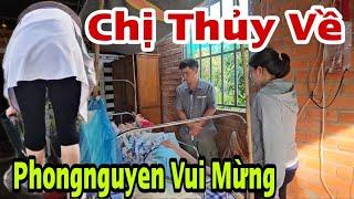 Phongnguyen Vui mừng Chị Thủy Về thăm anh Danh còn tháng nửa cưới gặp TNGTT.