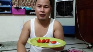 khapai..Naga King Chilli Eating Challenge