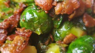 Brussel Sprouts and Bacon