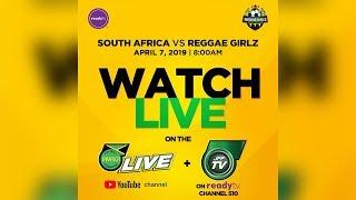 LIVE STREAM on JFFLIVE- South Africa Banyana Banyana VS Jamaica Senior Reggae Girlz Int'l Friendly !