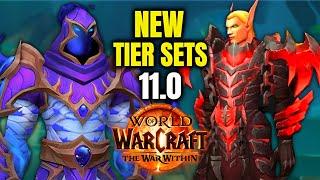 New Amazing 11.0 Tier Sets! Rogue, Druid, Warrior, Hunter, Monk & Evoker | WoW The War Within