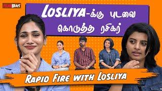 Gentlewoman Interview | Losliya’s Cute Reactions | Lijomol Jose | FilmiBeat Tamil