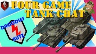 Droodles Blitz | Four Game Tank Chat | WoT Blitz [2019]