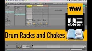 Drum Racks, Drum Chains, Drum Chokes // Ableton Live Manual // #30