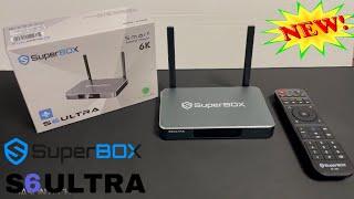 The All NEW Superbox S6 ULTRA Fully Loaded Android Box