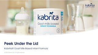 Take a "Peek Under the Lid" of Kabrita's Goat Milk-Based Infant Formula