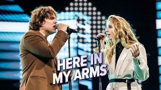 Jasper Steverlinck & Madeline - ‘Here In My Arms’ | Halve Finale | Lift You Up | Seizoen 1 | VTM