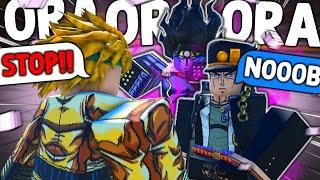 HOW I Trolled DIO as JOTARO & STAR PLATINUM on Heroes Battlegrounds Roblox