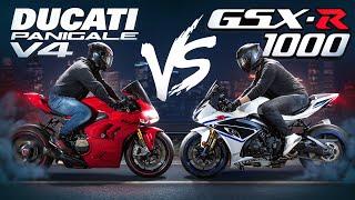Suzuki GSX-R 1000 L7 VS Ducati Panigale V4