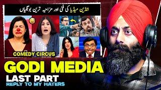 Reaction on Godi media funny reporting Part 10 & Iftekhar Thakur