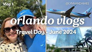 ORLANDO, FLORIDA TRAVEL DAY | TUI Newcastle to Melbourne | Universal Aventura Hotel Tour | Citywalk