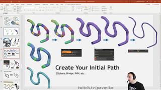 085 ZBrush Frame Polygroup Curve