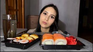 МУКБАНГ РОЛЛЫ/SUSHI ПРЕДАТЕЛЬСТВА В ЖИЗНИ И ЧТО ПОКАЗАЛО МРТ? 