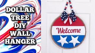 DOLLAR TREE DIY WALL/DOOR HANGER