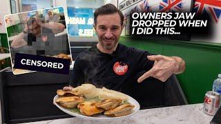 HIS JAW DROPPED WHEN I DID THIS - Brickies Pie & Mash Challenge!