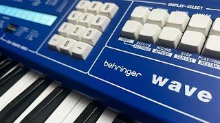 Can the Behringer Wave PPG? Does it replicate 80s tech? and does it have to?