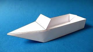 How to Make a Paper Boat that Floats - Paper Speed Boat