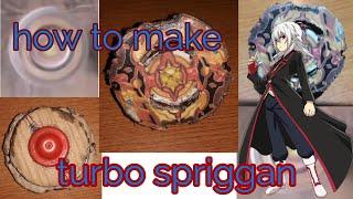 how to make a turbo spriggan with bursting system || Bala creations | 