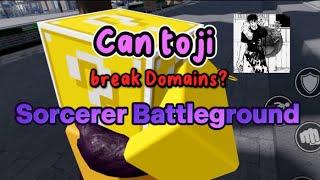 Toji Vs All domains | Sorcerer Battlegrounds #youtube  #roblox  #battlegrounds