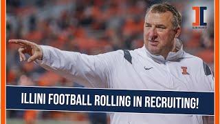 Illini football's recruiting roll of five commitments in five days | Illini Inquirer Podcast