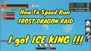 RPG Simulator - How to Speedrun Frost Dragon Raid, I got *Ice King*