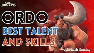 Ordo Guide Skills and Best Talent Tree - Call of Dragons