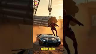 “Mayhem in Style: zombie Deadpool’s Last Sip” #LamborghiniCentenario#DeadpoolScene#MarvelChaos