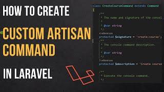 How to Build and Use Custom Artisan Commands in Laravel for Developers