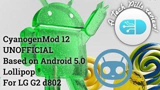 CyanogenMod 12 UNOFFICIAL on LG G2 (overview)