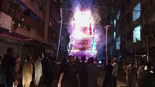 ALL KARACHI TAZIA VIDEO | THIS VIDEO DONT MISSED END | 9 OR 10 MUHARRAM KARACHI TAZIA 2024 #vlog