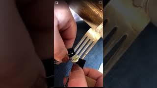 Jacket Zipper/Fork Life Hack