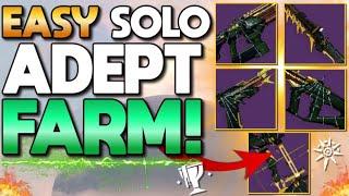 How to SOLO FARM NEW ADEPT Heresy Act 2 Weapons! Fast & Easy Adept Farming Method! | Destiny 2