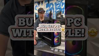 Budget pc with STYLE!  #budget #pcbuild #pcgaming #techvideo #gaming