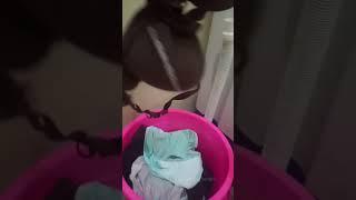  Part 1 . ember cucian FULL CELDAM  bekas pakai & BH kotor kakak ipar