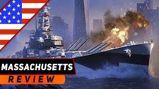 ЛИНКОР MASSACHUSETTS BLACK! ПРОБИВАЕТ ПУТЬ СЕБЕ САМ! МИР КОРАБЛЕЙ/WORLD OF WARSHIPS