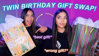 TWIN BIRTHDAY GIFT SWAP! *24*