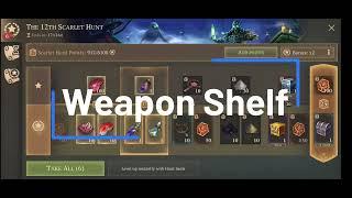 Weapon Shelf Upgrades