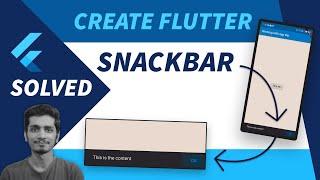 Flutter SnackBar/Toast - Tutorial