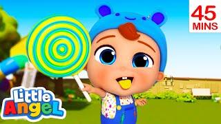 Lollipop Song | Little Angel & Cocomelon Nursery Rhymes