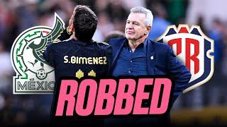 Santiago Gimenez and Mexico Were ROBBED!! | Mexico vs Costa Rica Reactions