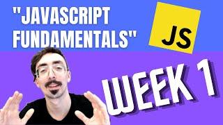 Hello World + Setting Up VSCode + Github - Javascript Fundamentals - Week 1