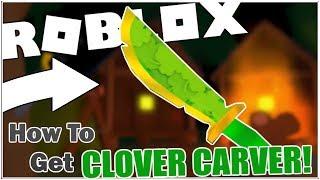 How to get the CLOVER CARVER KNIFE in SURVIVE THE KILLER! (CODE!) [ROBLOX]